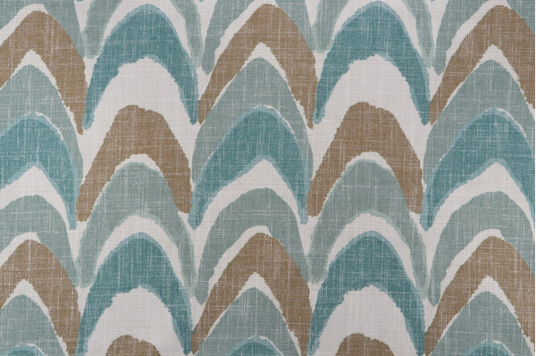 Richloom Departures Printed Polyester Blend Drapery Fabric in Rainforest 