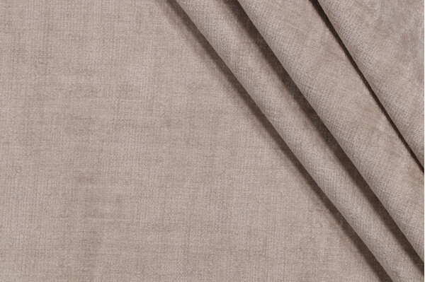 Sample of Richloom Ramos Woven Chenille Upholstery Fabric in Linen 