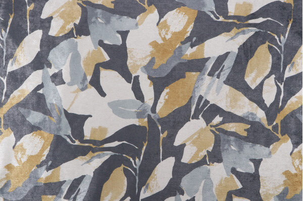 Richloom Cicely Printed Chenille Decorator Fabric in Sunrise 