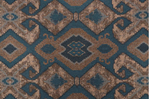 Richloom Kently Chenille Tapestry Upholstery Fabric in Topaz 