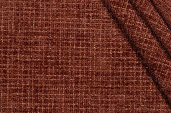 Richloom Wagonga Woven Chenille Upholstery Fabric in Spice 