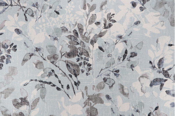 PK Lifestyles Willow Wood Printed Chenille Decorator Fabric in Mist 