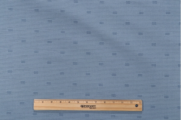 Sample of PK Lifestyles Rustic Route Woven Upholstery Fabric in Chambray 