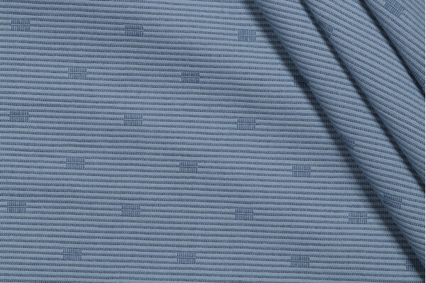 Sample of PK Lifestyles Rustic Route Woven Upholstery Fabric in Chambray 