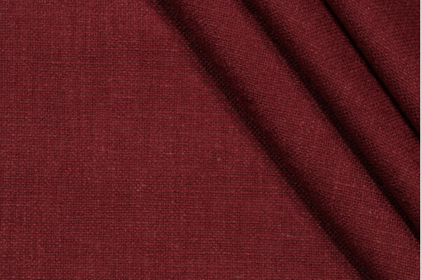 P Kaufmann Irving Woven Upholstery Fabric in Bordeaux 