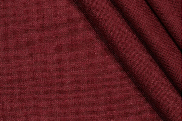 P Kaufmann Irving Woven Upholstery Fabric in Bordeaux 