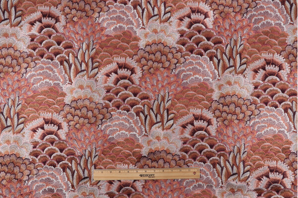 P Kaufmann Nerissa Embroidered Decorator Fabric in Sorbet 