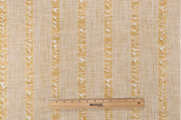 Click for P Kaufmann On The Fringe Woven Upholstery Fabric in Dandelion  P Kaufmann On The Fringe Woven Upholstery Fabric in Dandelion