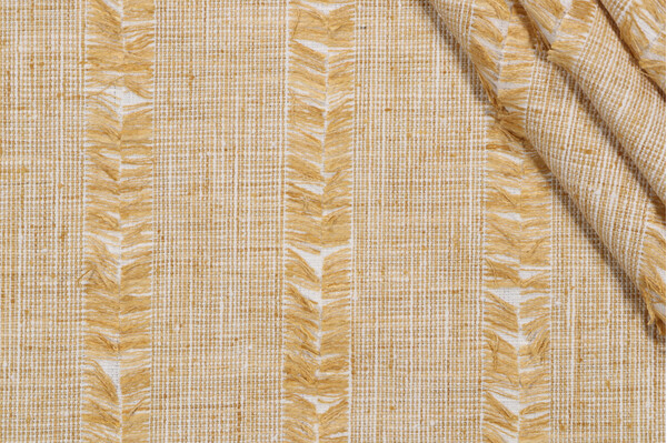 Click for P Kaufmann On The Fringe Woven Upholstery Fabric in Dandelion  P Kaufmann On The Fringe Woven Upholstery Fabric in Dandelion