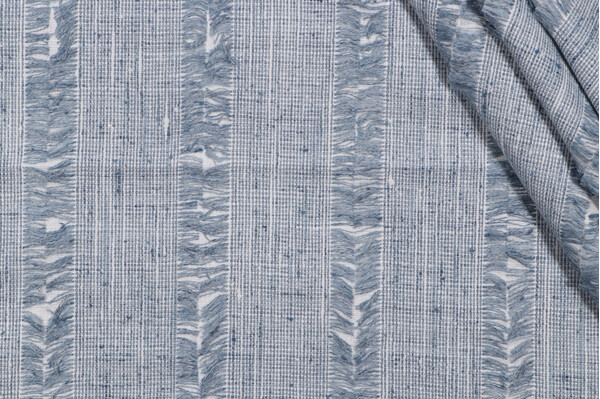 P Kaufmann On The Fringe Woven Upholstery Fabric in Pool 