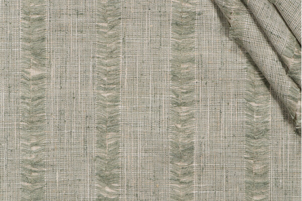 Click for P Kaufmann On The Fringe Woven Upholstery Fabric in Aloe  P Kaufmann On The Fringe Woven Upholstery Fabric in Aloe
