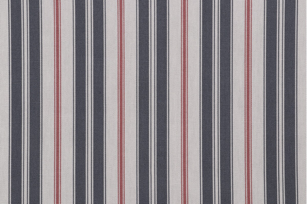 Magnolia Home Newbury Printed Cotton Drapery Fabric in Charcoal 
