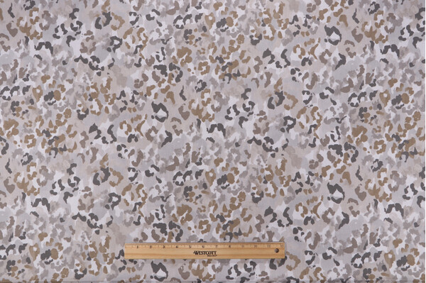 Magnolia Home Teddington Printed Cotton Drapery Fabric in Camel 