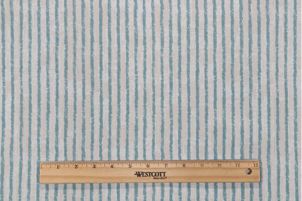 Magnolia Home Duval Printed Polyester Outdoor Fabric in Ocean 