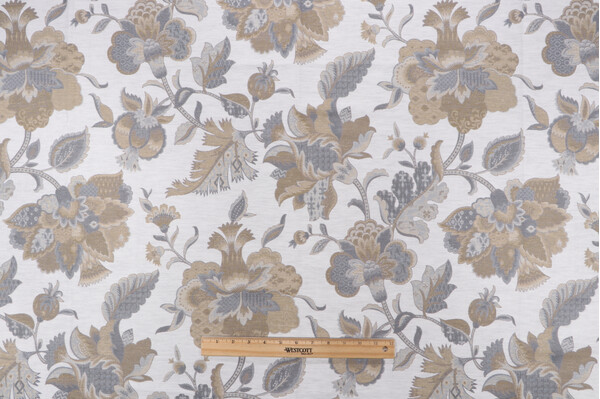 Sample of Hamilton York Tapestry Upholstery Fabric in Haze 