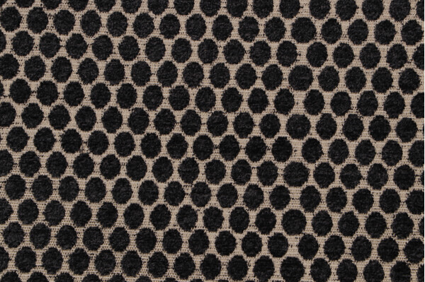 Bubbles Woven Chenille Upholstery Fabric in Slate 