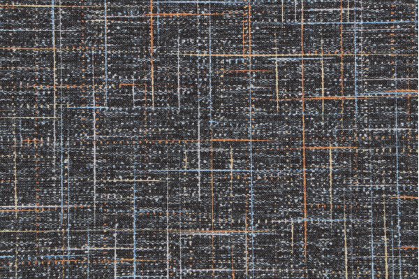 Sample of Network Vinyl Upholstery Fabric in Multi 