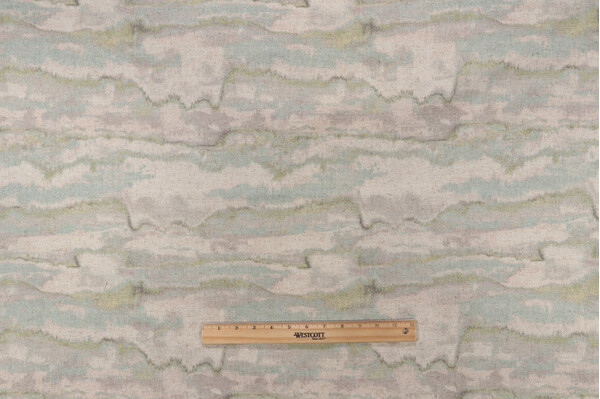 Gneiss Printed Upholstery Fabric in Mineral