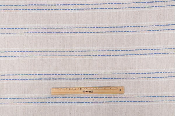 Richloom Fowler Woven Felt-Backed Upholstery Fabric in Bluebell