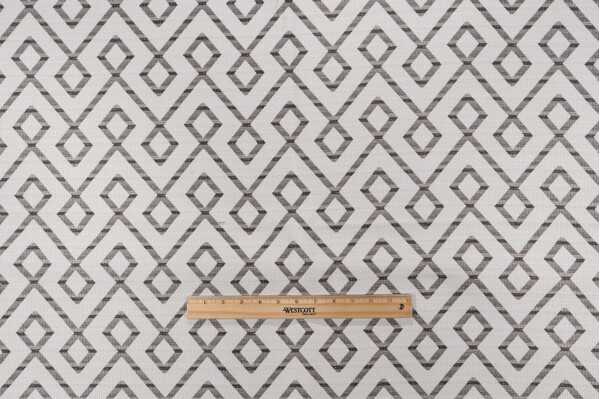 Sempre Woven Upholstery Fabric in Coal