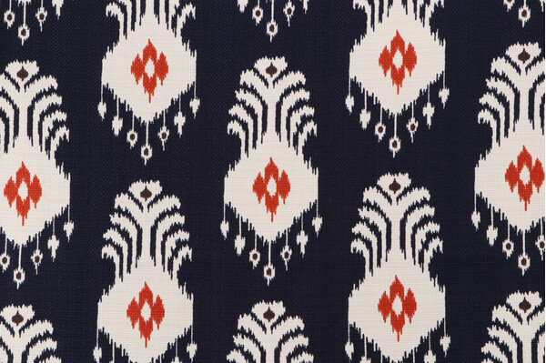 Nate Berkus El Convento Printed Cotton Decorator Fabric in Crete for Mill Creek