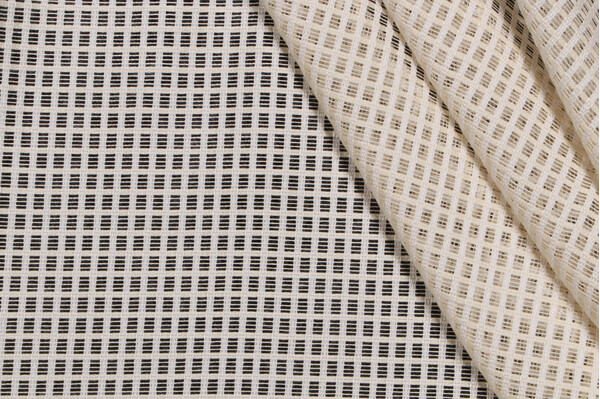 Scalamandre Sandy Point Sheer Drapery Fabric in Vellum