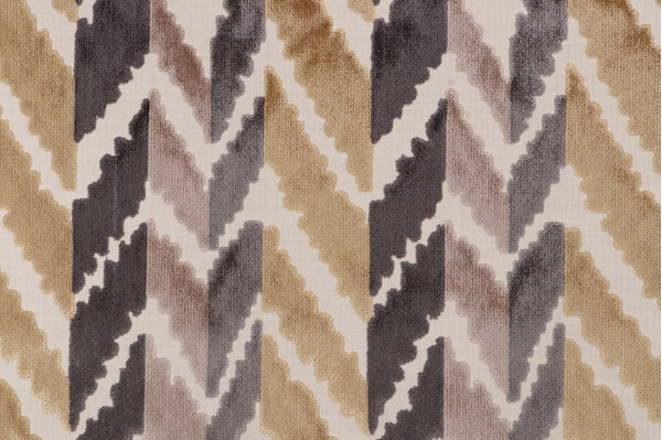 Hightide Velvet Upholstery Fabric in Neutral