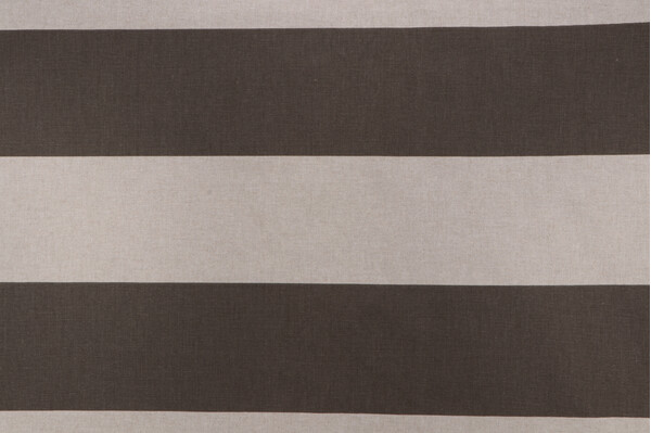 Premier Prints Stripe Printed Drapery Fabric in Grey