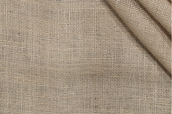 Jute Woven Decorator Fabric in Natural