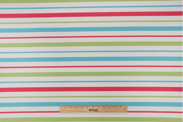 Stripe Woven Upholstery Fabric in Island