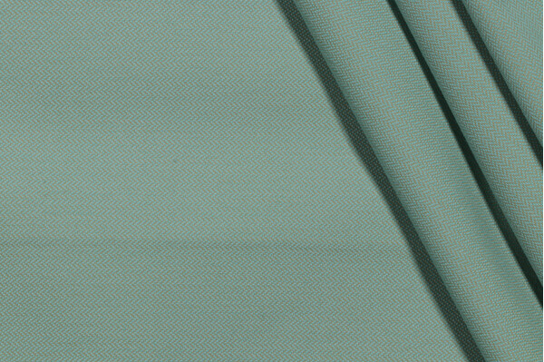 Woven Olefin Outdoor Fabric in Aqua