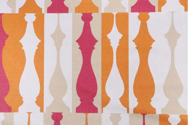 Waverly So Silhouette Printed Cotton Drapery Fabric