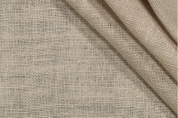 Click for 6.75 Yards Woven Jute Decorator Fabric in Natural Woven Jute Decorator Fabric in Natural