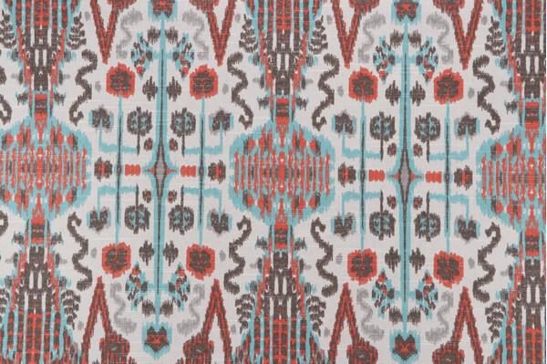 Click for 10.5 Yards Lacefield Bombay Printed Cotton Drapery Fabric in Mango Lacefield Bombay Printed Cotton Drapery Fabric in Mango
