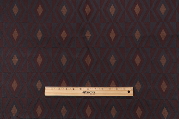 Scalamandre Tinos Woven Upholstery Fabric in Chocolate