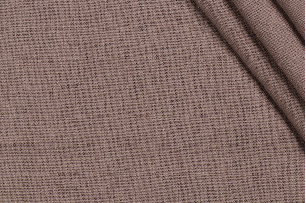 Leola Woven Linen Decorator Fabric in Stone