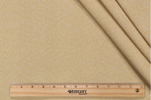 Master Fabrics Cambridge Woven Upholstery Fabric in Dandelion