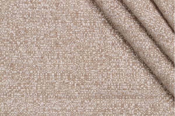 Crypton Naima High Performance Woven Chenille Upholstery Fabric in Flax