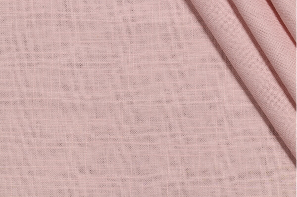 1 Yard Fabricut Wexford Linen Decorator Fabric in Blush