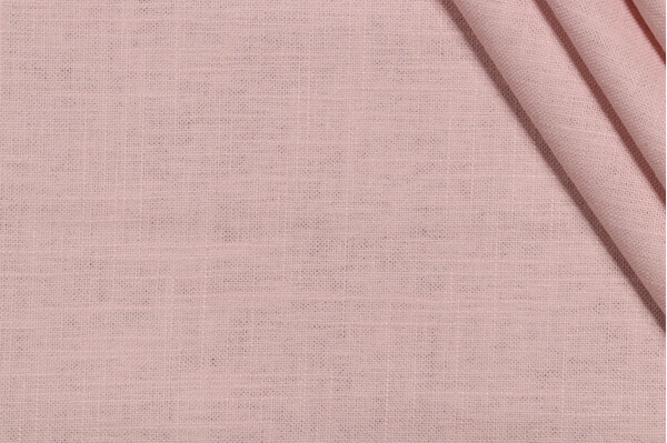 1 Yard Fabricut Wexford Linen Decorator Fabric in Blush