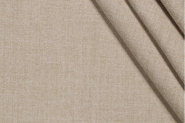 Crypton Heather High Performance Woven Upholstery Fabric in Flax