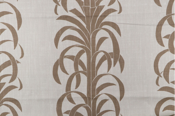 Charmont Printed Drapery Fabric in Sienna