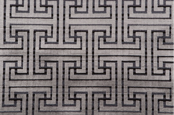 Maximus Velvet Upholstery Fabric in Storm 