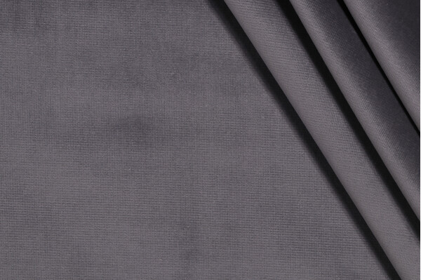 Scalamandre Velluti Velvet Upholstery Fabric in Slate 
