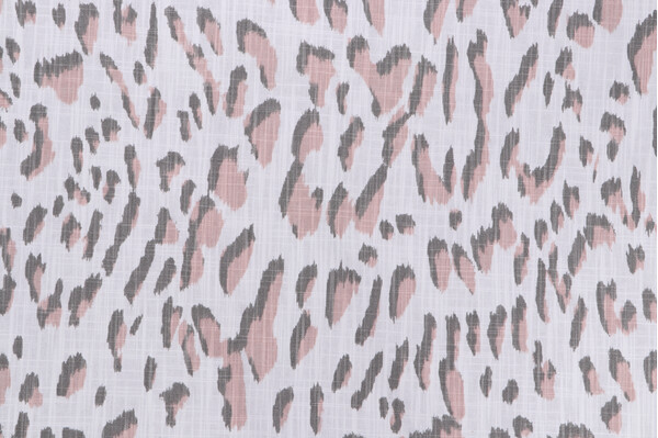 Premier Prints Lawson Printed Cotton Drapery Fabric in Blush 