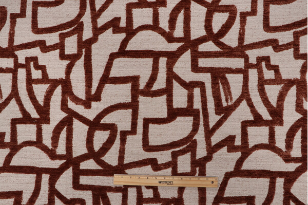 Golding Versa Woven Chenille Upholstery Fabric in Tandoori 