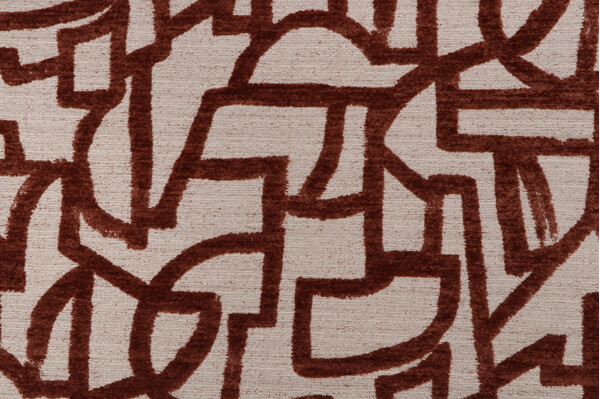 Golding Versa Woven Chenille Upholstery Fabric in Tandoori 