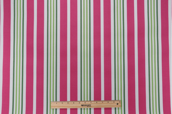 Premier Prints Gibson Printed Polyester Outdoor Fabric in Jazz Pink