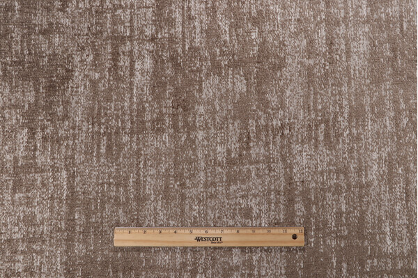 Artwork Woven Chenille Upholstery Fabric in Taupe