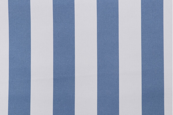 Click for 3 Yards Bryant Fabrics Awning Stripe Large Printed Polyester Outdoor Fabric in Denim Bryant Fabrics Awning Stripe Large Printed Polyester Outdoor Fabric in Denim
